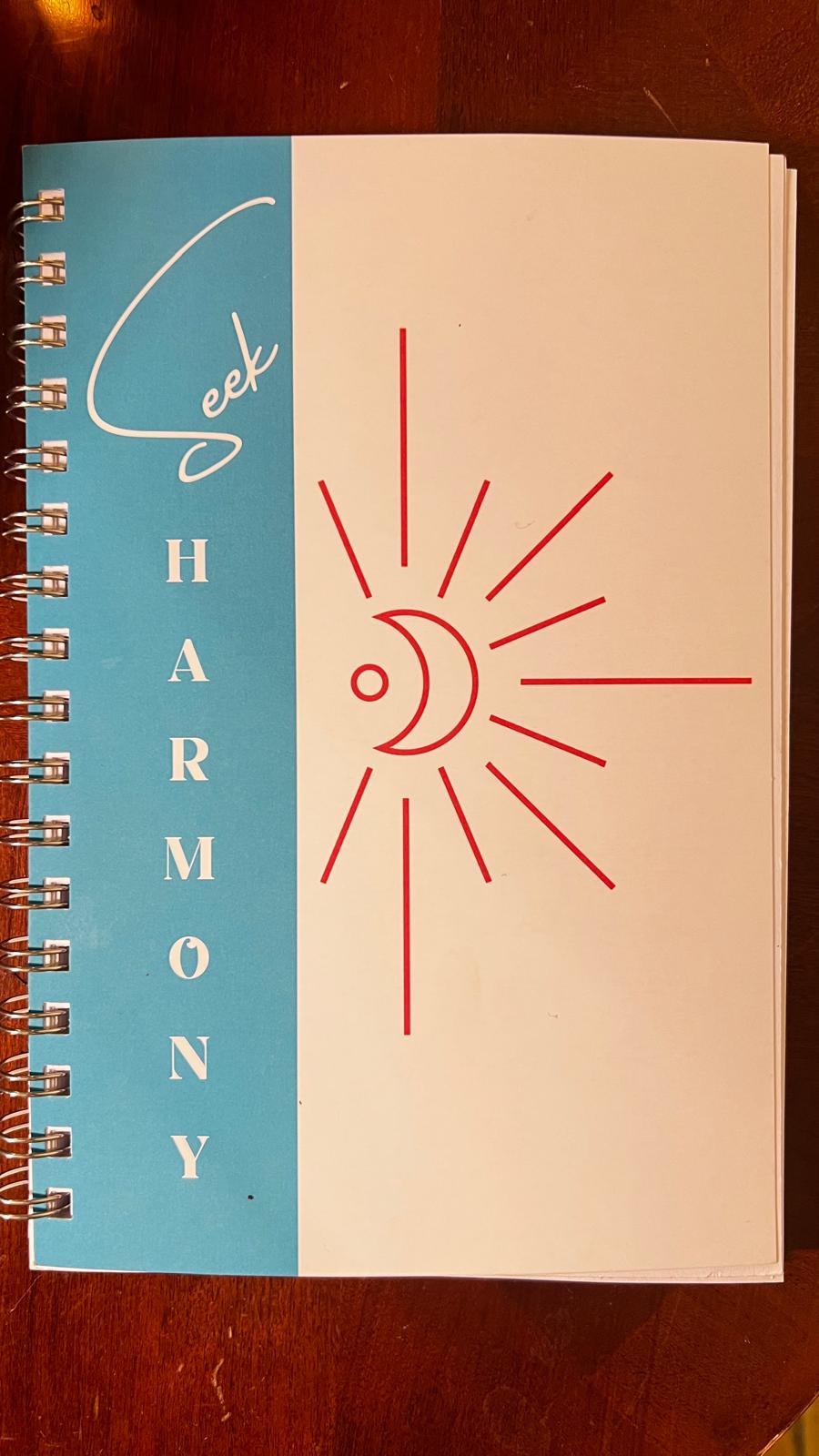 Seek Harmony Bilingual Gratitude Journal